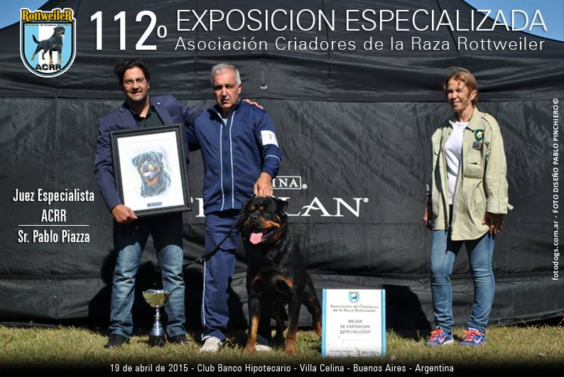 112Â° ExposiciÃ³n Especializada de la Raza Rottweiler - ACRR